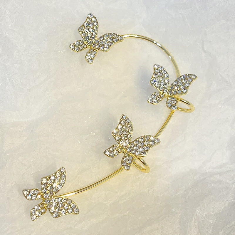 (🌹Valentine's Day) Zircon Butterfly Earrings