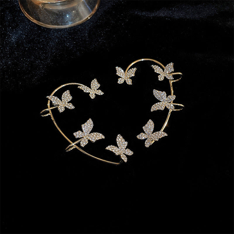 (🌹Valentine's Day) Zircon Butterfly Earrings