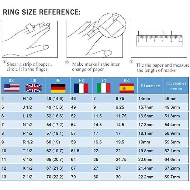 Presentski Double Layer Stacked Pattern Ring for Men Boys
