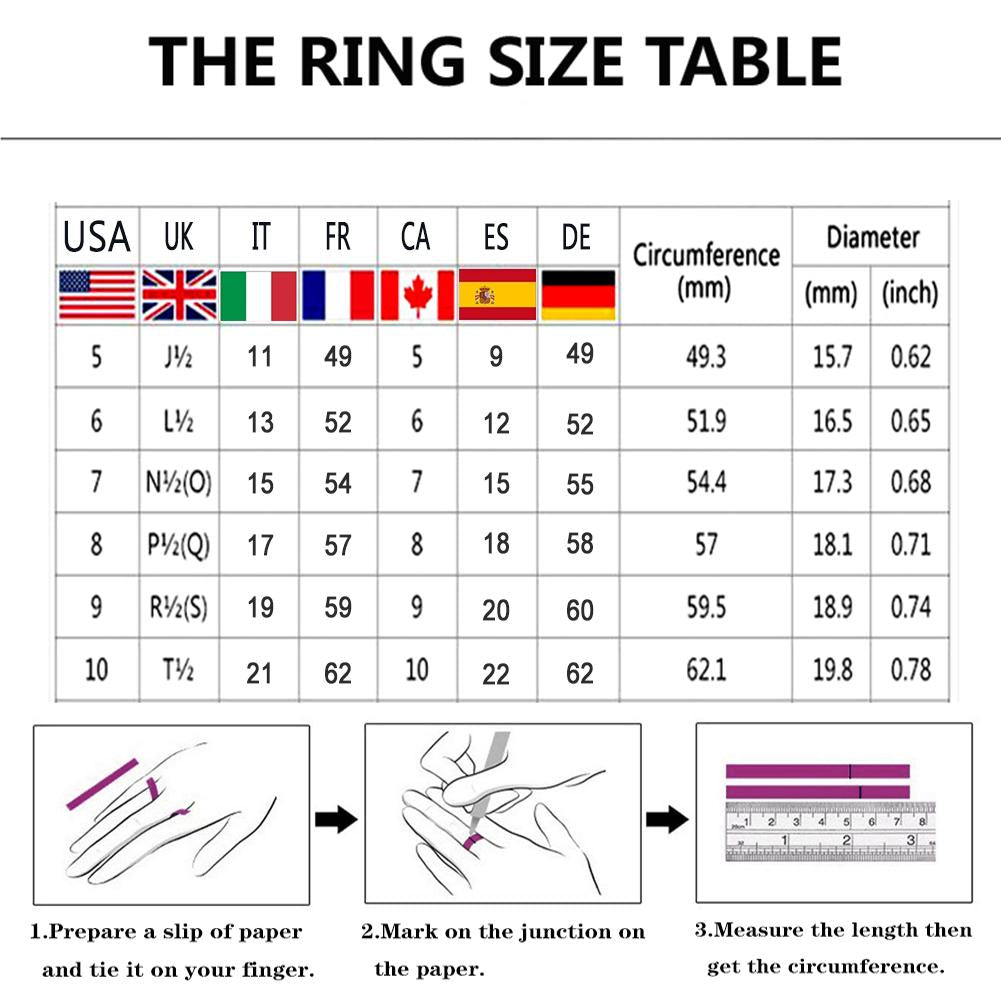 Presentski Shiny Cutout Heart Crown Ring for Women Girls